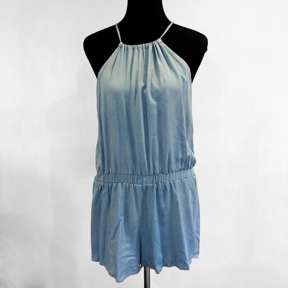 Nine Bird | Soft Denim Romper